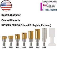 US Dental Locator Attachment Abutment for Hiossen ET III /Osstem/Snucone Regular