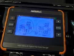 NAVAC NX4 NEXUS 4-Valve Bluetooth-Enabled Smart Digital Manifold Gauge