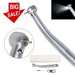 Burr E-generator Dental LED Fiber Optic High Speed Handpiece 4 hole UDM4