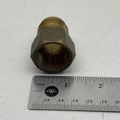 (10-Pack) Brass 3/4″ Male Flare to 3/4″ Female NPT FNPT Threaded Adapter Fitting