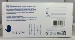 NitrileSkin Nitrile Examination Disposable ( 1 Box of 100 Gloves) Size XL