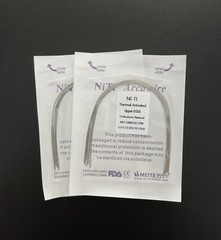 20Packs Dental Orthodontic Arcos Thermal Activated Niti Round Arch Wires Natural