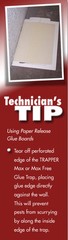 72 Mouse Traps Glue Boards Sticky Glue Trap Unscented – No Peanut Butter Smell