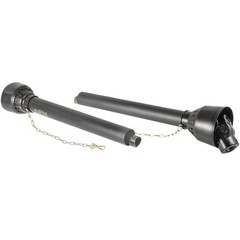 VEVOR PTO Shaft PTO Driveshaft 1-3/8″ 6 Spline/Round T4 Black 30-39″ for Tractor