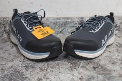Ariat 10044427 Size 8 B Women’s Gray/Light Blue Athletic Style Work Shoe