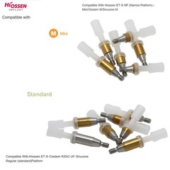 Hiossen Dental attachment overdenture Locator Abutment for Inter ET Mini/Regular