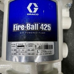 GRACO 205626 Fire-Ball® 425 Series 10:1 Universal Size Oil Pump, Air Powered