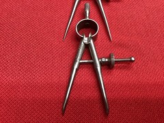 Starrett Round Leg Dividers Set of 4 Small Tools Athol Mass 🇺🇸 NICE ! L👀K !