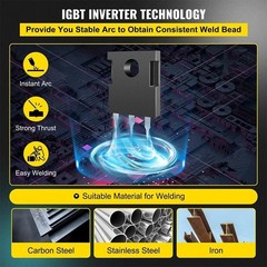 Welding Machine Inverter 110V 300AMP Mini IGBT ARC DC MMA Electric Welder Stick