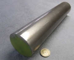 4140/4142 Alloy Steel Rod, 2 1/2″ Diameter +/-.007″ x 1 Ft Length