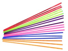 18 Rods x 6 Different Colors 1/8” inch Diameter Pink Blue Green Purple Amber Red