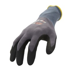 212 Performance AX360 Dotted Grip Nitrile Work Glove, 12 Pair Bulk Pack AXDG-16
