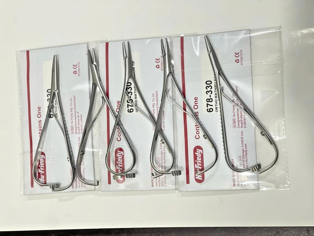 5 Pcs HU FRIEDY Mathieu Narrow Tip Orthodontic Plier | 678-330