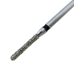 Dental Diamond Burs Round End Cylinder FG 881/012SC Super Coarse Grit Red