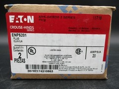 (QTY 1) CROUSE HINDS ENP5201 20A EXPLOSION PROOF PLUG *SAME DAY SHIPPING*