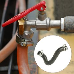 30Pcs ID 8mm 5/16inch Fuel Line Hose Clips Pipe Clamps Spring Hose Clamp