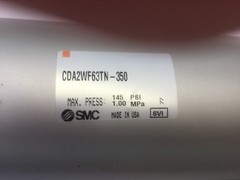 SMC CDA2WF63TN-350 Double Rod Tie Rod Cylinder 63mm Bore 350mm Stroke