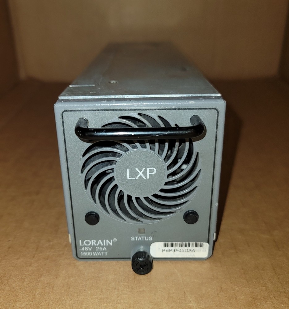 LORAIN LXP1500 48V 25A POWER SUPPLY RECTIFIER