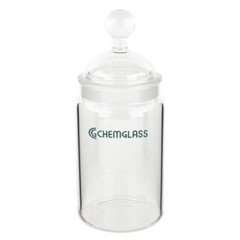 New Chemglass TLC Developing Chamber Cylindrical 60/15 Joint Size CG-1181-03.