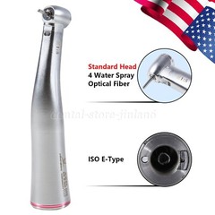 Dental 1:5 Increasing Contra Angle Optic LED Handpiece Fit for Electric Motor sk