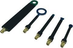 SaiDian 5Pcs/Set EMC EMI Near Field Probe 9KHz-3GHz SMA Female Black, Gold