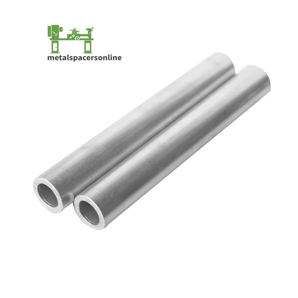Aluminum Spacer-Tubing- 1-1/8″ OD x 3/4″ ID x 8″ Long–Fits M18/19 or 3/4″ Bolts
