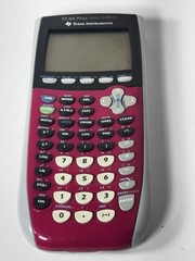 TI-84 Plus Silver Edition Pink Calculator with Cover Tested & Working