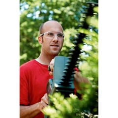 3M 47010-WV6 Flat Temple Safety Eyewear with Scratch Resistant Lens, Frame: