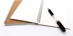 Brown Blank Book 19Cm X 13Cm 100 Blank Pages For Journals Sketches Travel