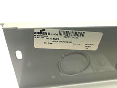 Cooper B-Line 4436G Straight Lay-In Wireway Section 4″ x 4″ x 36″ Gray NO COVER