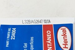 Loctite 454 Instant Adhesive Gel, Clear, 200 g Tube, 234004 (exp 02/2024)