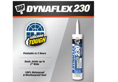 DAP Dynaflex 230 10.1 oz. White Premium Elastomeric Exterior/Interior Window, Do