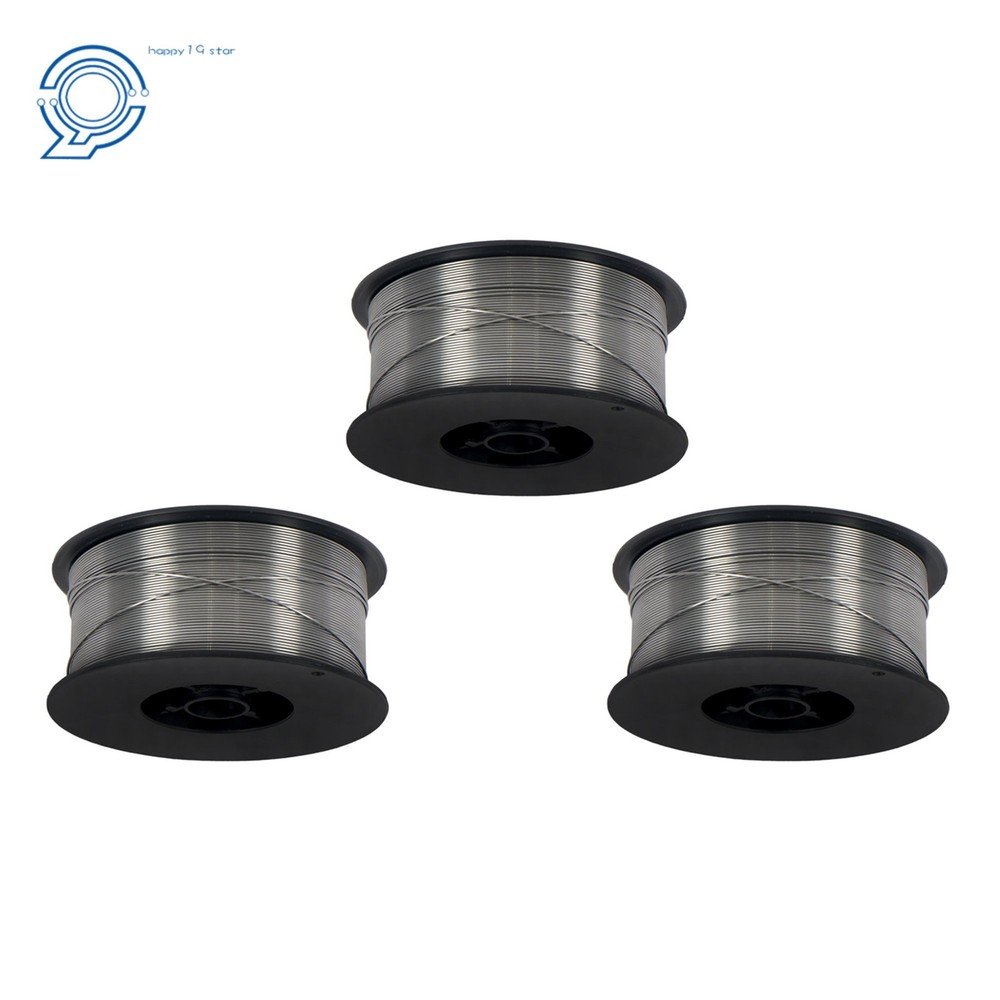 E71T-GS .030 Inch Flux Core Gasless Mig Welding Wire 2-Pound x 3 Spools