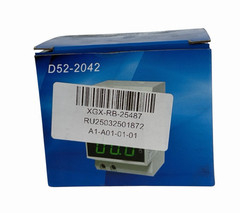 NIB D52-2042 DIN-RAIL AC VOLTAGE AND CURRENT DUAL DISPLAY AC80-300V AC0-100.0A