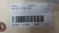 Bailey KT1310 A24 Temperature Controller 0-400f