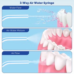 250Pcs/Bag Dental Disposable 3-Way Air Water Spray Tips Triple Nozzles Tubes