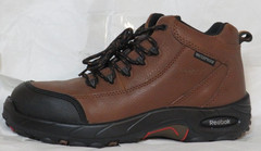 REEBOK MENS TIAHAWK WORK BOOT US 7.5 W (WIDE) BROWN COMP TOE F2413 EH WP NIB