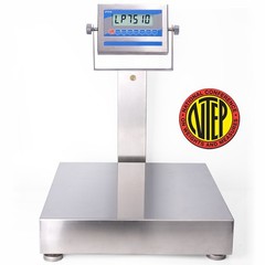 New NTEP 12″ x 12″ Stainless Steel Wash-down Bench Scale 100 lb x 0.02 lb