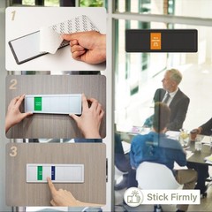 Office Door Sign-6 Options Door Signs for Office In A Meeting Sign/Out Of Off…