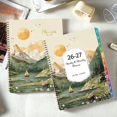 20262027 Academic Planner Weekly & Monthly Organizer with Tabs, 8.5×11 Size