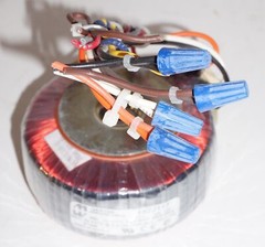 HAMMOND 182J117 CHASSIS MOUNT TOROIDAL POWER TRANSFORMER|DUAL117/234VAC|120VA