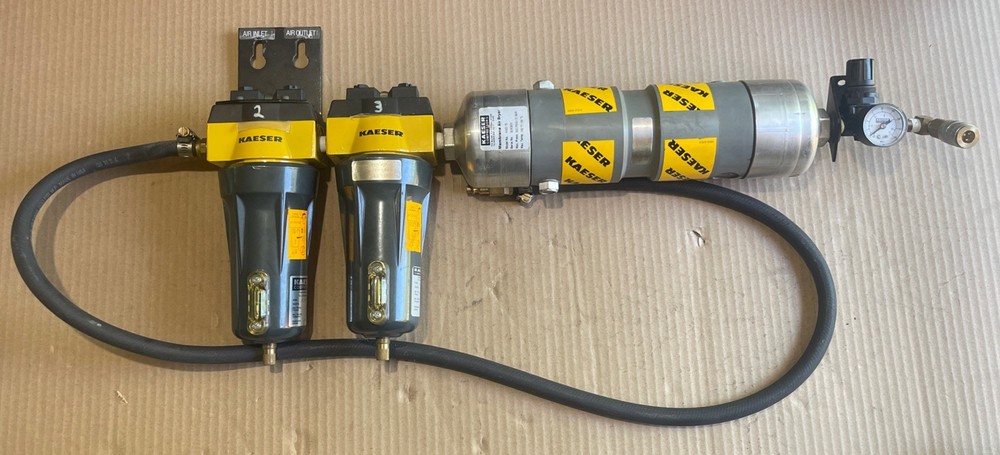 Kaeser KOR-35 & KPF-35 Air Compressor Oil Filter & KMD-15 Membrane Air Dryer