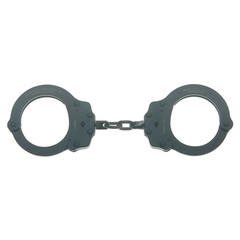Peerless Model 701C Chain Link Police Handcuffs – Black Oxide Finish