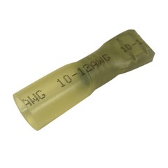 (10) 8 Gauge Heat Shrink Female Quick Disconnect .250 Wire Terminal Connector