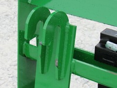 48″ 4,000 Pound Pallet Fork Attachment Fits John Deere Tractor Loader Hook Pin