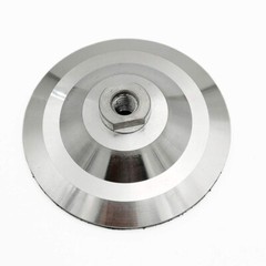 4 Inch Hook and Loop Backing Pad With Rigid Aluminium Backer, 5/8″ 11 grinder