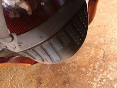 MSA Skullgard Safety Hard Hat Cap Brown Class C