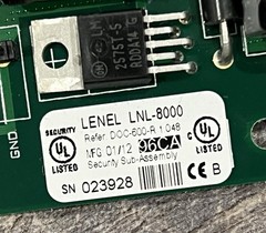 Lenel LNL-8000 Multiplexer Module (6BLU108)