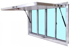 Quality Concession Trailer Serving Window size 40″ X 74″ “LIFETIME WARRANTY”!