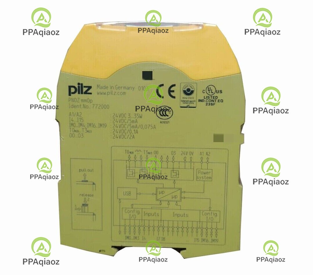 772000 NEW PILZ PNOZ mm0p 772000 Safety Relay #P